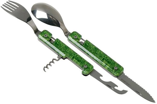 Akinod Multifunctional Cutlery 13H25 Downtown Green, Outdoor Cutlery - Image 2