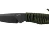 ANV P100 Cerakote Sleipner, OD Green Paracord P100-017, Black Kydex Sheath, Neck Knife