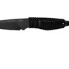 ANV Knives P100 Sleipner Cerakote, Black Paracord, P100-037, Black Kydex Sheath, Neck Knife