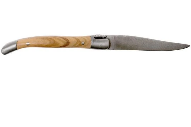 Laguiole En Aubrac Pocket Knife 7 Cm Olive Wood, L0207OLI-SSB1 - Image 2