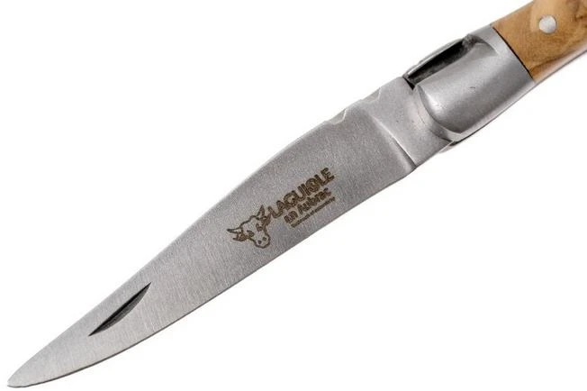 Laguiole En Aubrac Pocket Knife 7 Cm Olive Wood, L0207OLI-SSB1 - Image 3
