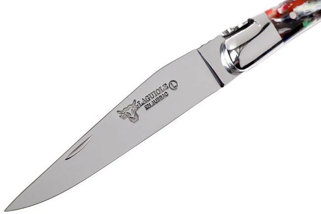 Laguiole En Aubrac 10 Cm Pocket Knife Harlequin Acrylic, L0210ARLI-FSI1 - Image 3