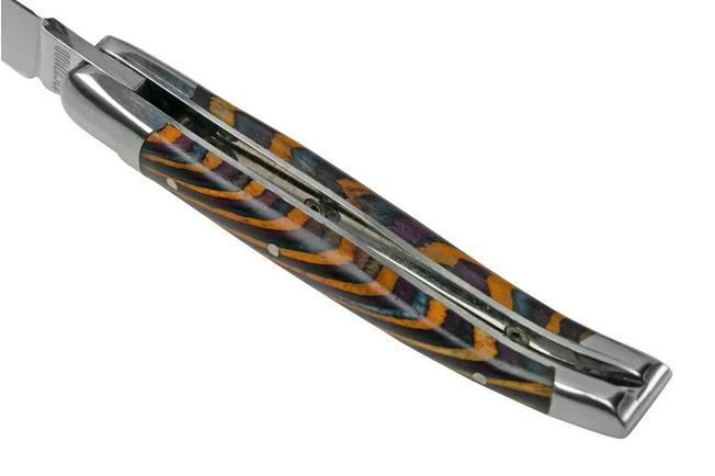 Laguiole En Aubrac Samba Yellow L0210SAJIFSJ1 Samba Wood, Polished, Laguiole Pocket Knife, 10 Cm - Image 5