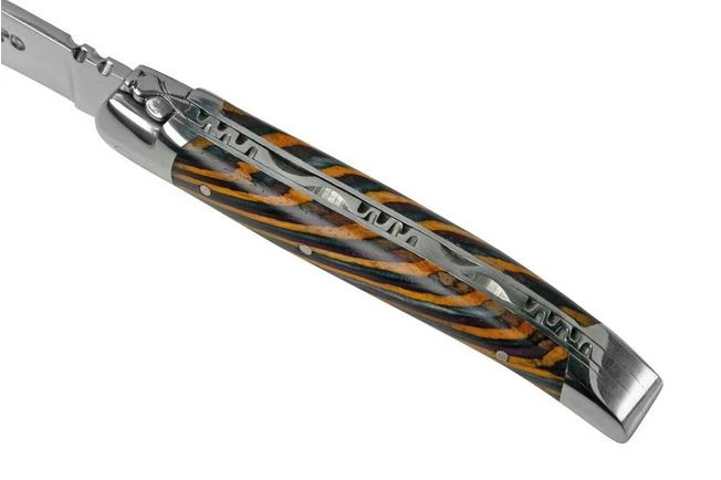 Laguiole En Aubrac Samba Yellow L0210SAJIFSJ1 Samba Wood, Polished, Laguiole Pocket Knife, 10 Cm - Image 7