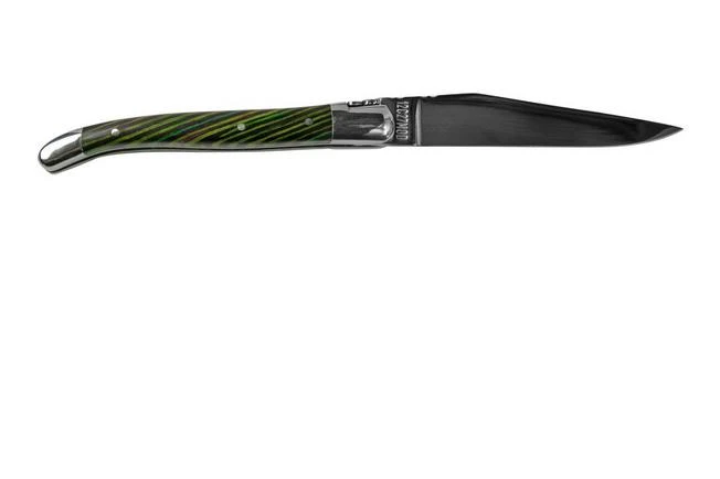 Laguiole En Aubrac Green Samba L0210SAVIFSJ1 Samba Wood, Polished, Laguiole Pocket Knife, 10 Cm - Image 2