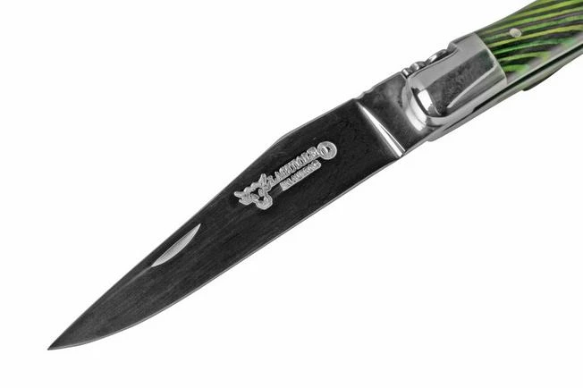 Laguiole En Aubrac Green Samba L0210SAVIFSJ1 Samba Wood, Polished, Laguiole Pocket Knife, 10 Cm - Image 3
