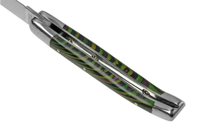 Laguiole En Aubrac Green Samba L0210SAVIFSJ1 Samba Wood, Polished, Laguiole Pocket Knife, 10 Cm - Image 7