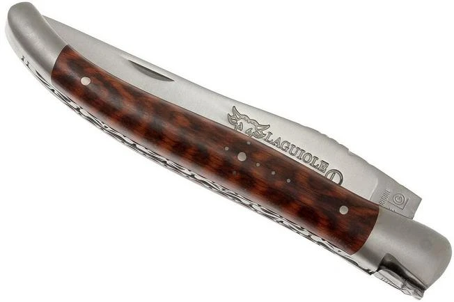 Laguiole En Aubrac HP 12cm Snake Wood Hand-filed L0212AMH-FSI1 - Image 3
