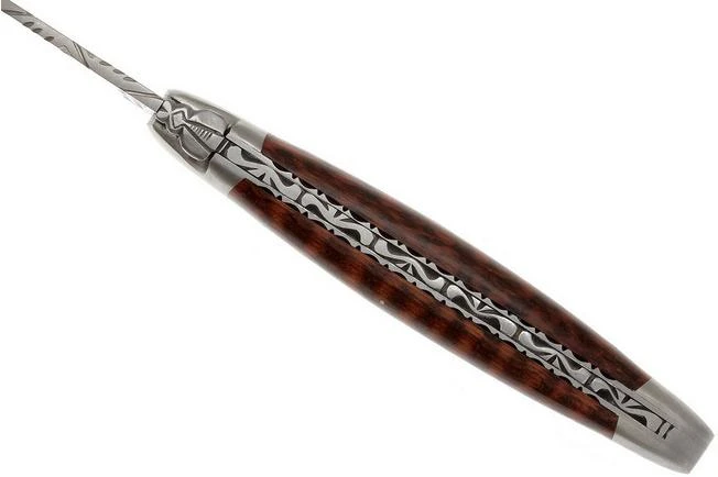 Laguiole En Aubrac HP 12cm Snake Wood Hand-filed L0212AMH-FSI1 - Image 6