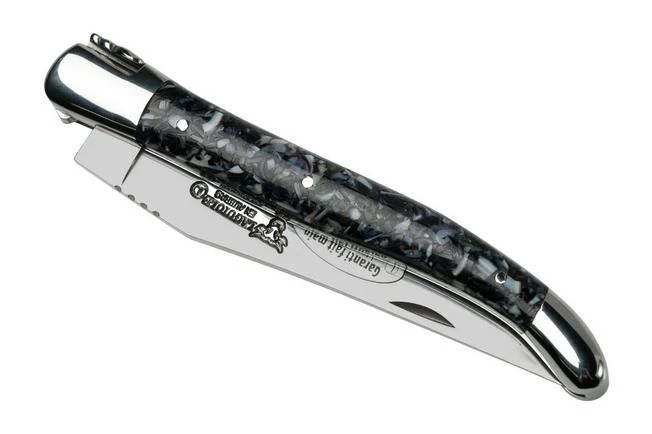 Laguiole En Aubrac Mussel L0212CQM Clamshell, Polished, Laguiole Pocket Knife, 12 Cm - Image 4