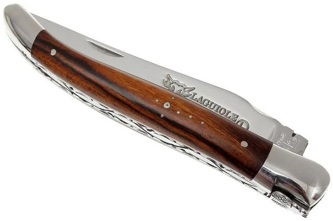 Laguiole En Aubrac HP 12cm Aubrac-wood Hand-filed L0212FEH-FSJ1 - Image 3