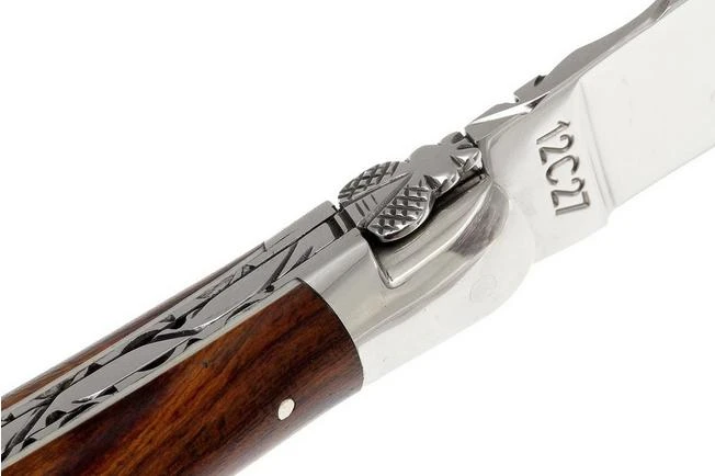 Laguiole En Aubrac HP 12cm Aubrac-wood Hand-filed L0212FEH-FSJ1 - Image 4