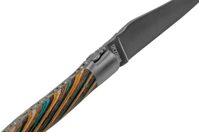 Laguiole En Aubrac Samba Brown L0212SAMIF Brown Samba Wood, Matt, 12 Cm - Image 6