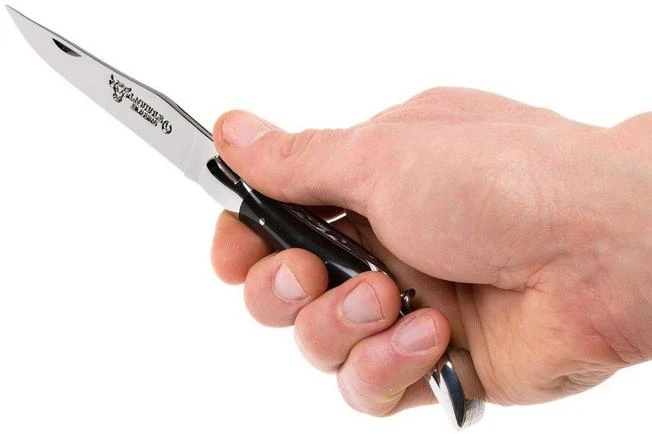 Laguiole En Aubrac 12cm Pocket Knife With Corkscrew, Buffalo Horn - Image 8