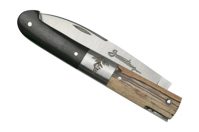 Laguiole En Aubrac Sauveterre A511MAEI Beech Wood And Ebony Wood, Pocket Knife - Image 4