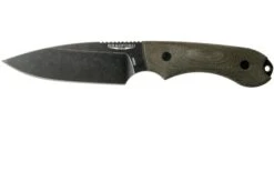 Bradford Knives 3D OD Green Micarta, Guardian4, Sabre, Nimbus Finish, Black Fasteners
