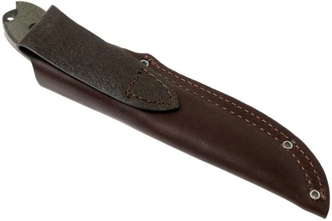 Bradford Knives 3D OD Green Micarta, Guardian4, Sabre, Nimbus Finish, Black Fasteners - Image 8