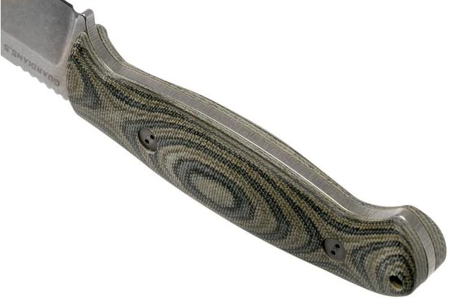 Bradford Guardian 5.5S, 3D Camo Micarta Guardian 5.5 Elmax, Sabre Stonewashed 5.5S-109 - Image 4