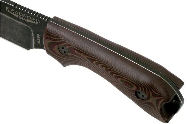 Bradford Guardian 3, 3D Brown-Red Richlite, M390 Sabre Nimbus Knivesandtools Exclusive - Image 5
