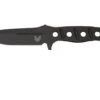 Benchmade 375BK-1 Cobalt Black, Sibert Adamas Fixed Knife, Shane Sibert Design