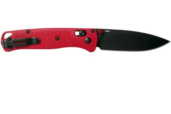 Benchmade Bugout International Exclusive 535BK-2001 Crimson Red Pocket Knife - Image 2
