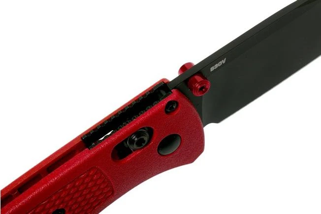 Benchmade Bugout International Exclusive 535BK-2001 Crimson Red Pocket Knife - Image 6