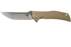 Bestech Scimitar Tan G10 BG05C-2 Pocket Knife