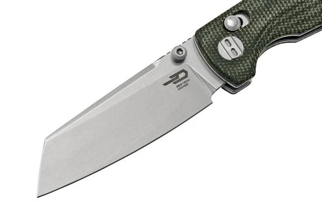 Bestech Slasher BG43A-1 Black Micarta, Pocket Knife - Image 3