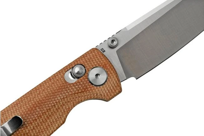 Bestech Slasher BG43D Brown Micarta, Pocket Knife - Image 5