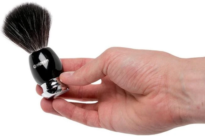 Böker Classic Shaving Brush Black 04BO125 Shaving Brush - Image 2