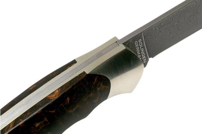 Böker Scout Spearpoint Curly Birch Damascus 112202DAM Birch Root Wood, Pocket Knife - Image 6
