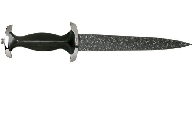 Böker Manufaktur Swiss Dagger Mosaic Damascus 121552DAM Limited Edition Dagger Knife - Image 2
