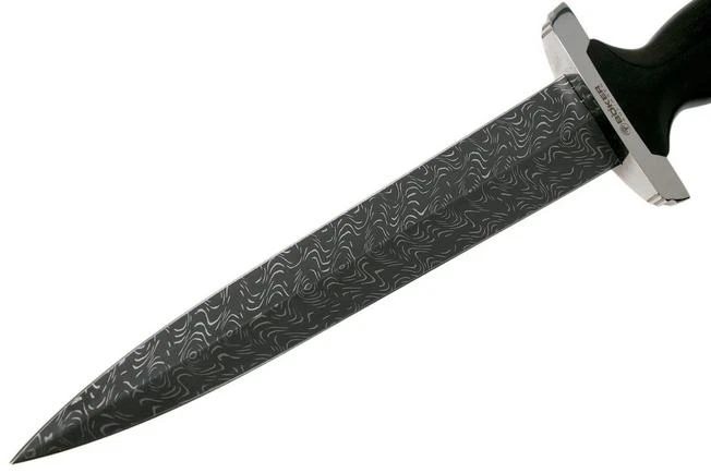 Böker Manufaktur Swiss Dagger Mosaic Damascus 121552DAM Limited Edition Dagger Knife - Image 3