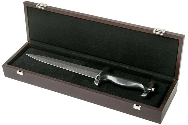 Böker Manufaktur Swiss Dagger Mosaic Damascus 121552DAM Limited Edition Dagger Knife - Image 8