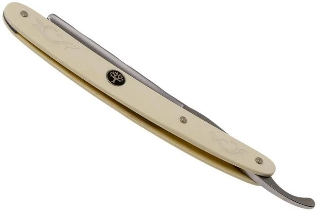 Böker Manufaktur The Historical Barber, White Elforyn 140224 Straight Razor - Image 4