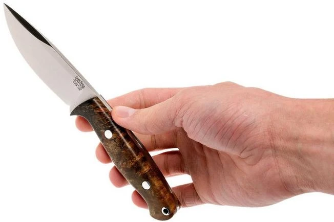 Bark River North Country EDC CPM 154, Gold & Black Elder Burl - Image 6