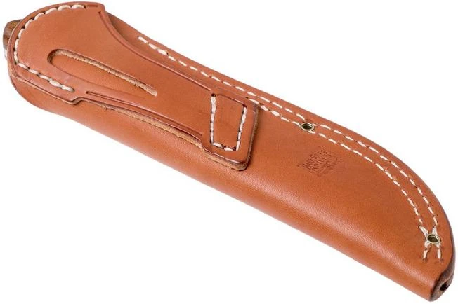 Bark River - Classic Drop Point Hunter A2 Brass Desert Ironwood Hunting Knife - Image 9