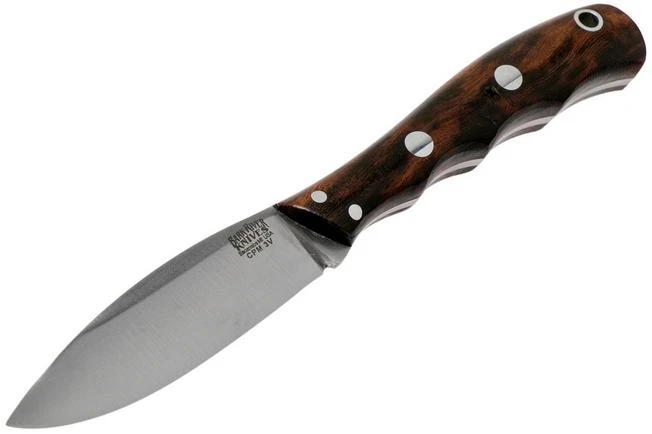 Bark River Lil’ Canadian CPM 3V Desert Ironwood Fixed Knife - Image 3