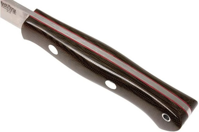 Bark River Aurora LT A2, Green Canvas Micarta, Red Liners - Image 5