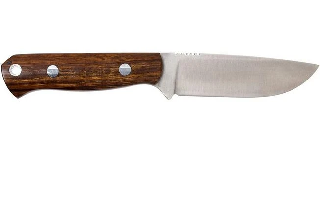 Bark River Bravo Necker II CPM 154CM, Desert Ironwood, Brown Sheath - Image 2