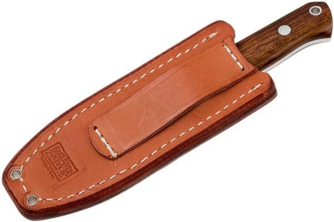 Bark River Bravo Necker II CPM 154CM, Desert Ironwood, Brown Sheath - Image 8