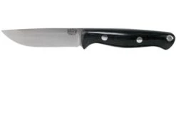 Bark River Bravo EDC CPM 3V Rampless, Black Canvas Micarta Bushcraft Knife