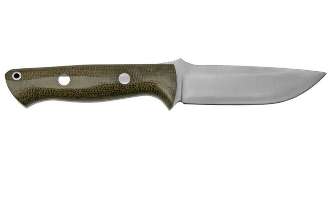 Bark River Bravo 1 A2 Green Canvas Micarta, Bushcraft Knife - Image 2
