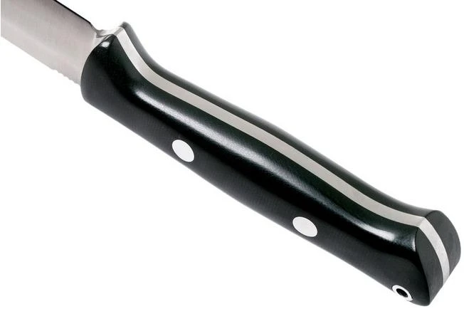 Bark River Bravo 1.5 LT Field CPM 3V, Black Canvas Micarta Outdoor Knife - Image 4