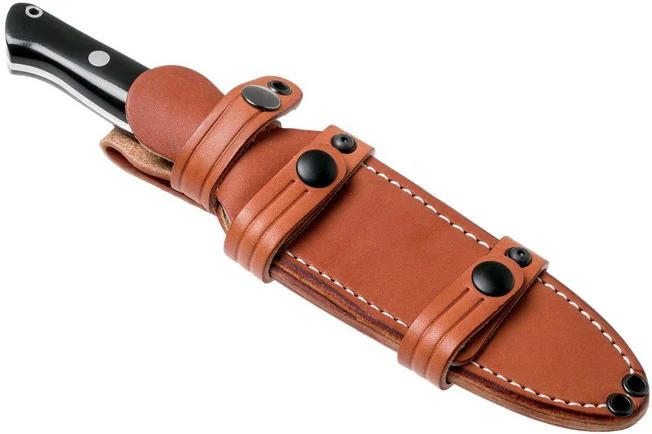 Bark River Bravo 1.5 LT Field CPM 3V, Black Canvas Micarta Outdoor Knife - Image 7