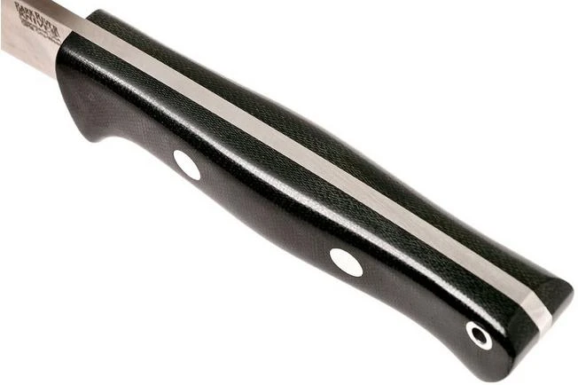 Bark River Bravo 1 LT Cru Wear, Black Canvas Micarta, Rampless - Image 5