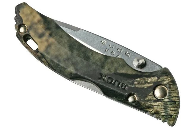 Buck Bantam BBW, Beak Up, Country (MossyOak) 284CMS24 Pocket Knife - Image 4