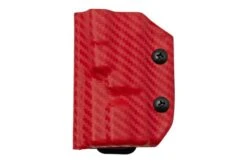 Clip And Carry Kydex Sheath Leatherman Free P2, Carbon Fiber Red LP2-CF-RED Belt Holster