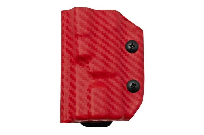 Clip And Carry Kydex Sheath Leatherman Free P2, Carbon Fiber Red LP2-CF-RED Belt Holster