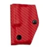 Clip And Carry Kydex Sheath Leatherman Skeletool, Carbon Fiber Red LSKEL-CF-RED Belt Holster